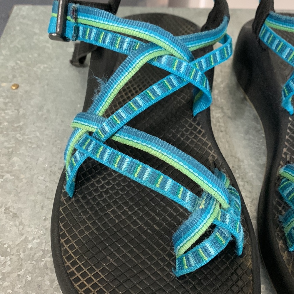 Blue/Green Chacos - Picture 2 of 5